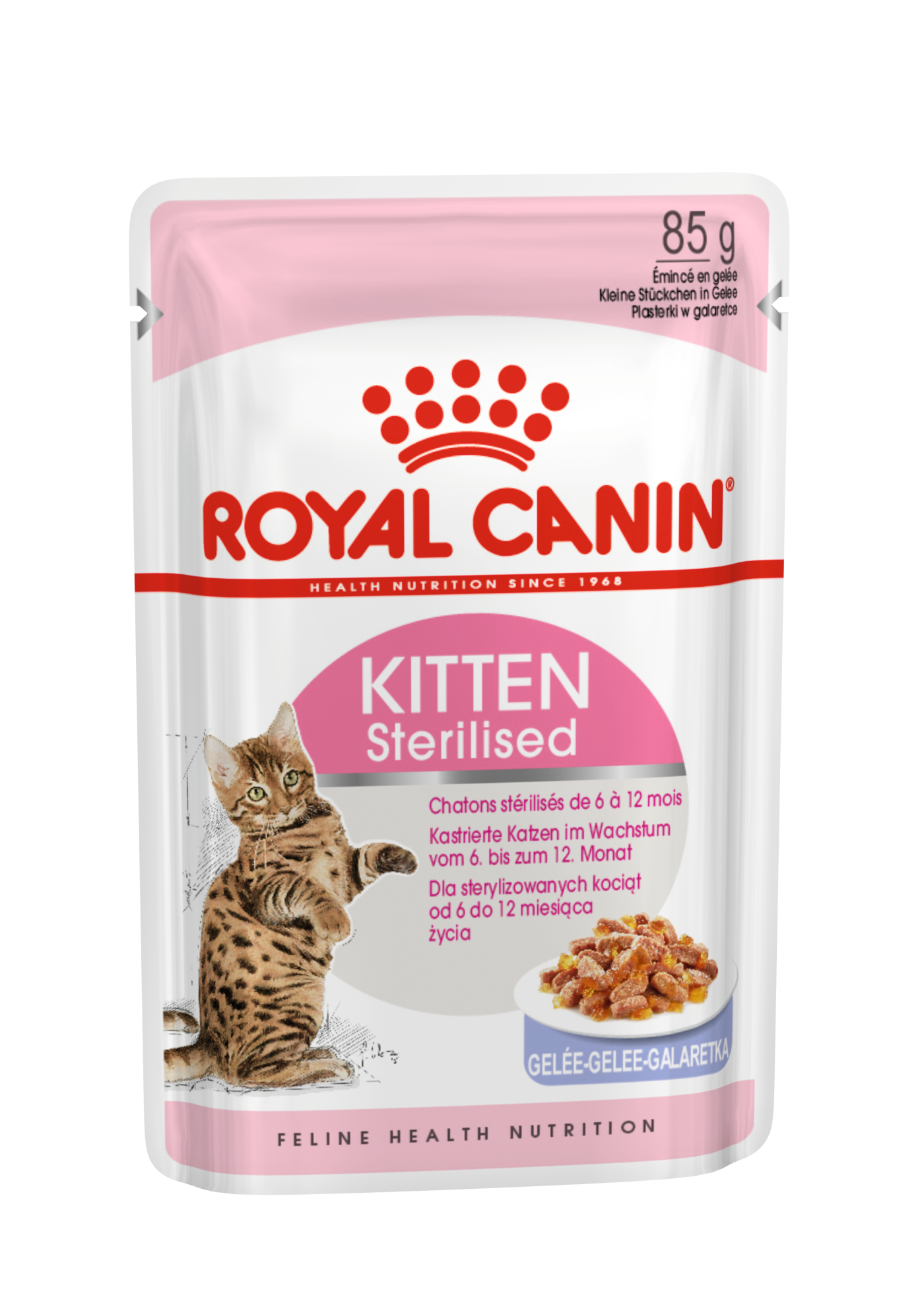 Влажный корм Royal Canin Kitten Sterilised (в желе) 