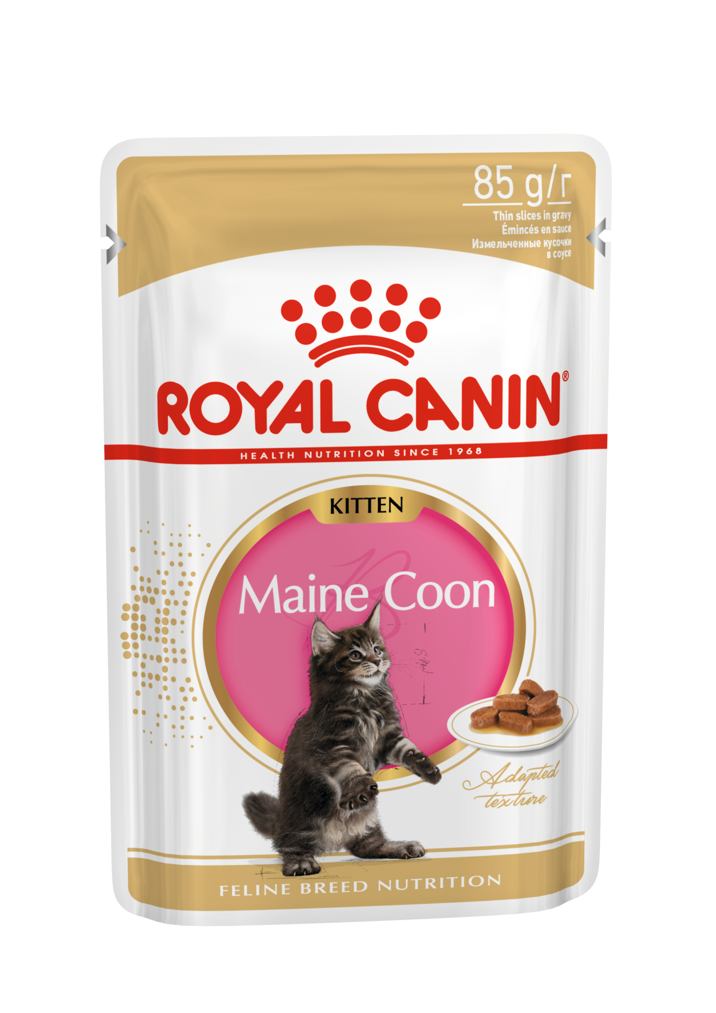 Влажный корм Royal Canin Maine Coon Kitten (в соусе) 