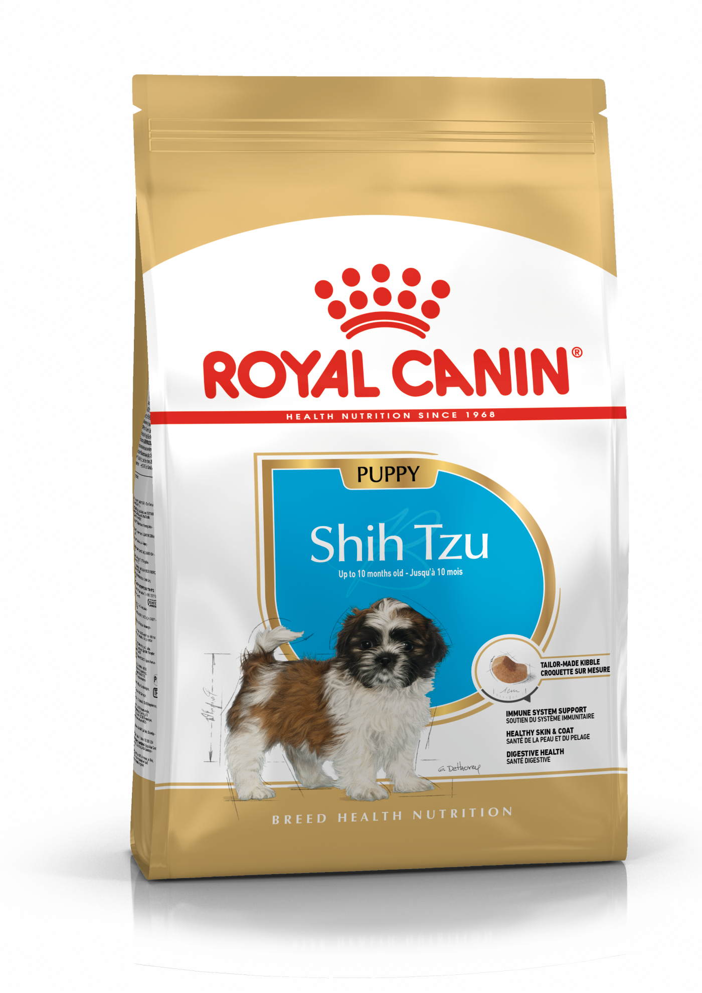 Сухой корм Royal Canin Корм для щенков в возрасте до 10 месяцев для породы Ши-тцу 